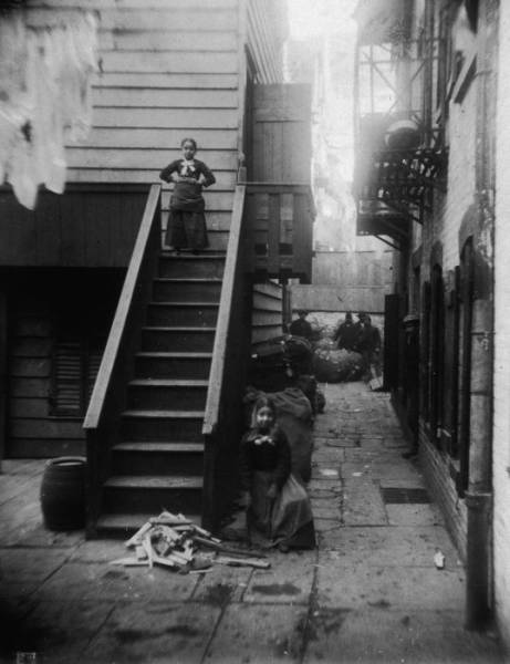 The Slums Of New York In 1890s