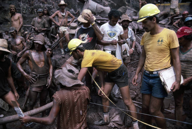 Gold Rush In Brazil In The 80