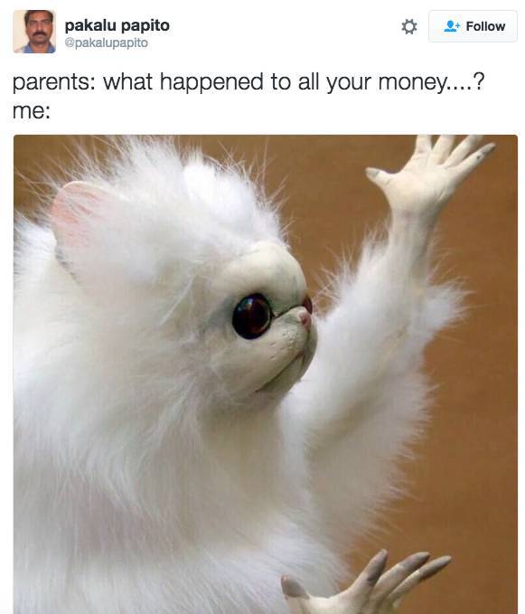 This Sums Up Perfectly When You Were Broke In Your Twenties