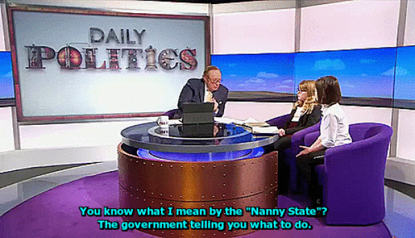 Girl Owns A British Reporter On National TV