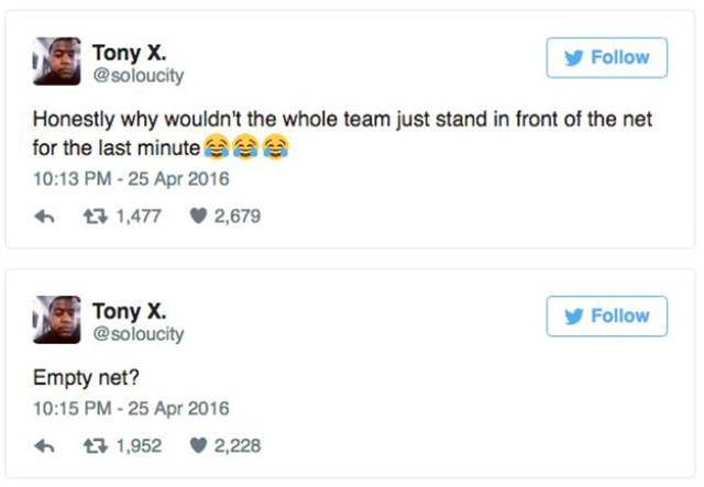 Dude Watches Hockey For The First Time Ever And His Tweets About It Are Hilarious