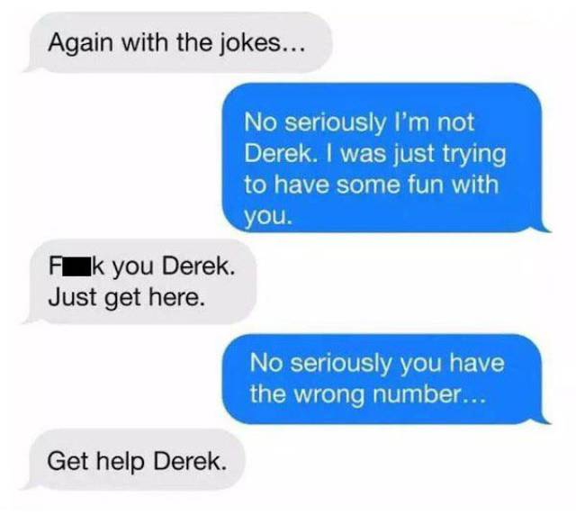 Funny Text Conversation With An Unexpected Ending