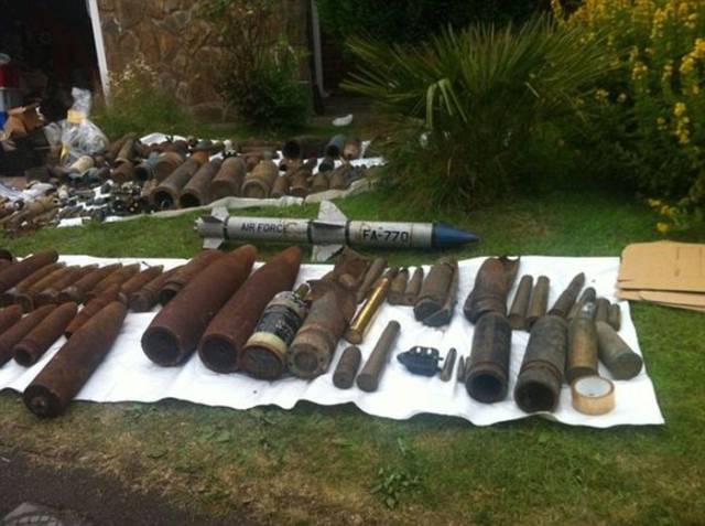 English War Veteran Goes To Jail For Stashing An Incredible Hoard Of Weapons