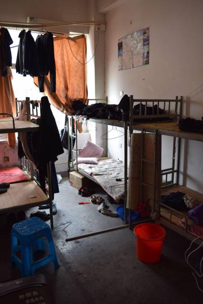 Grim Dormitory Complex Where Chinese Workers Who Made Expensive Apple Products Lived In Inhumane Conditions