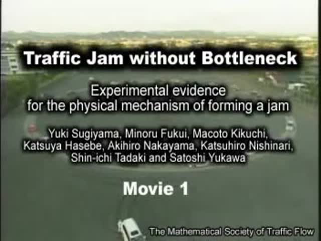 An Experiment To How How Easy It Is To Cause A Traffic Jam