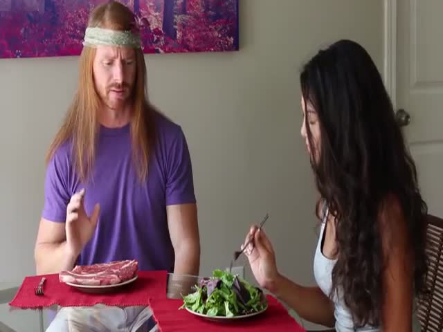 If Meat Eaters Acted Like Vegans