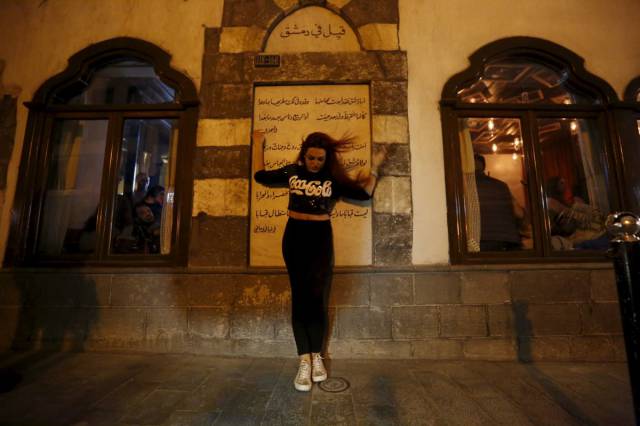 Nightlife In The Syrian Capital Damascus Ravaged By War