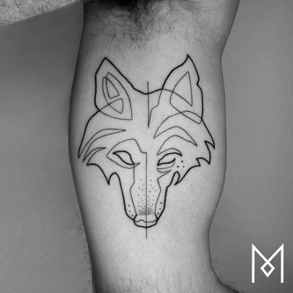 Amazing Tattoos Created With A Single Continuous Line