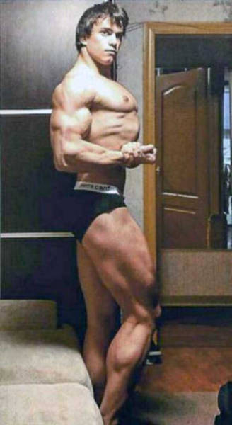 This Russian Bodybuilder Looks Exactly Like Young Arnold Schwarzenegger