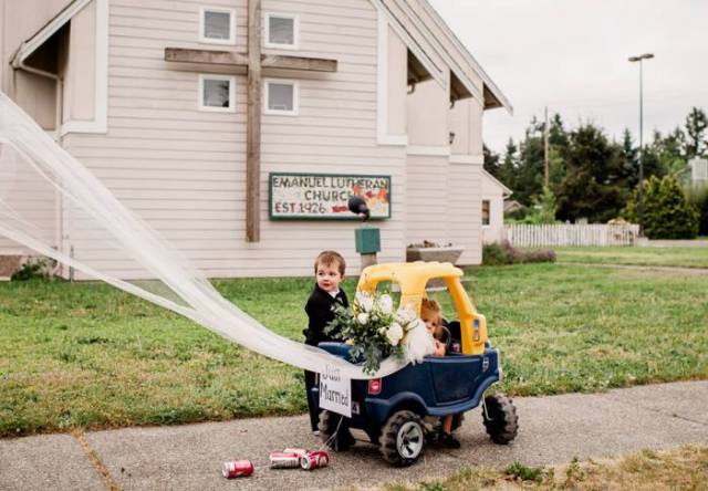Creative Mother Takes Cool Pictures Of Her Toddler Dealing With Adult Situations