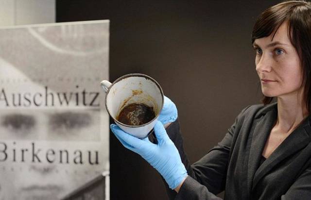 A Secret Treasure Was Discovered In An Auschwitz Mug That Was There For 70 Years