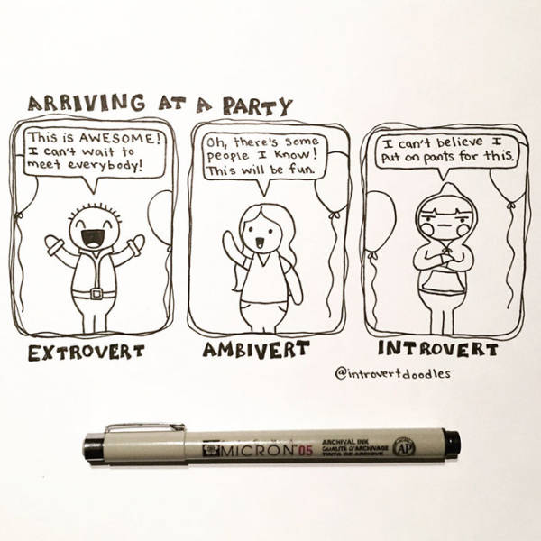 Amusing Comics That Will Help You Better Understand Introverts