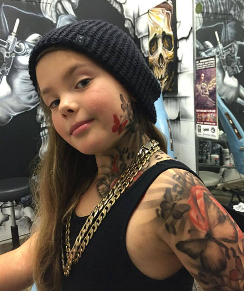 Tattoo Artist Makes Cool Temp Tats For Sick Kids