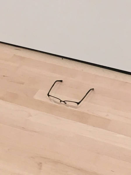 Priceless Prank With Glasses At An Art Museum