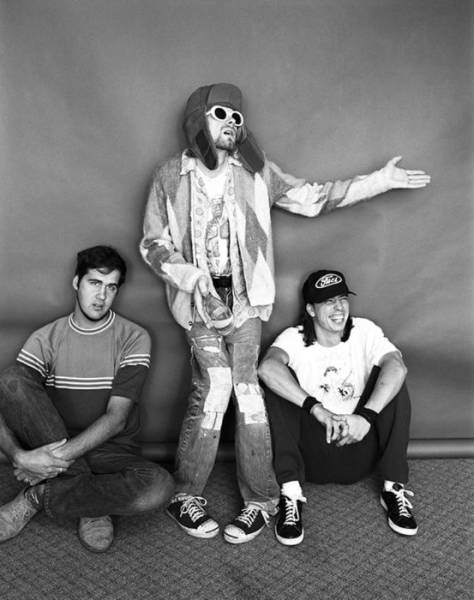 The Last Photo Shoot Of Nirvana With Kurt Cobain