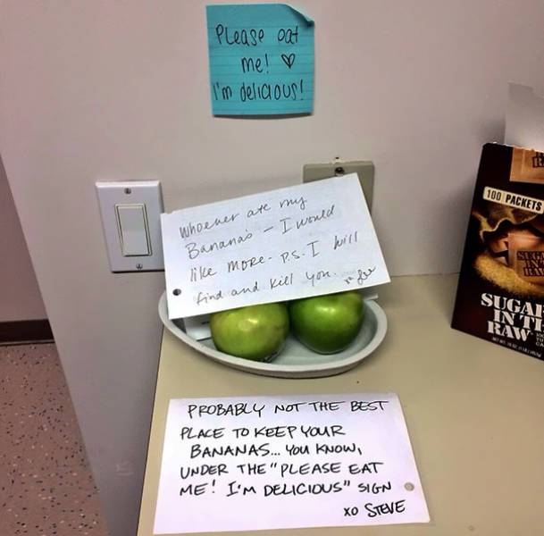 These Passive Aggressive Office Notes Are Too Funny To Be Mad