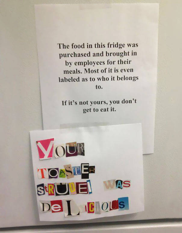 These Passive Aggressive Office Notes Are Too Funny To Be Mad