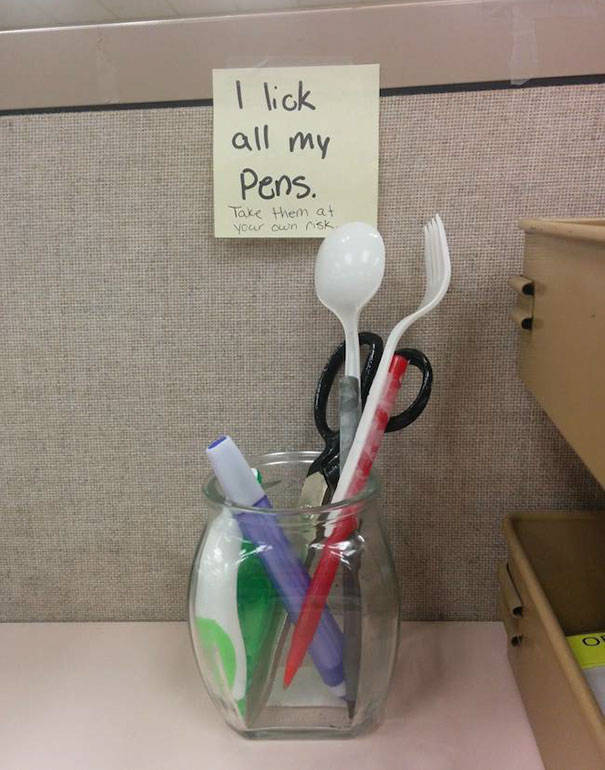 These Passive Aggressive Office Notes Are Too Funny To Be Mad