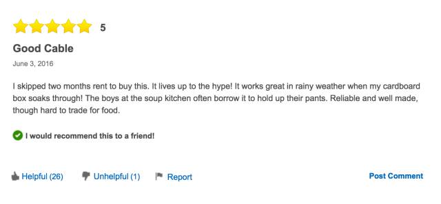 Best Buy Sells A $1,500 USB Cable And Reviews Are Priceless Best Buy Sells A $1,500 USB Cable And Reviews Are Priceless