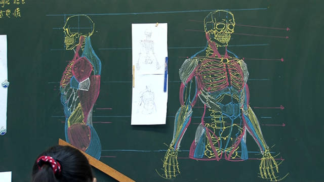 This Taiwanese Teacher Makes Awesome Chalkboard Drawings