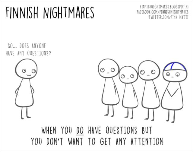 Funny Comics About Finnish Nightmares That Anyone Can Understand