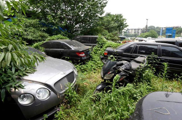 A Place In China Where Luxury Cars Go To Die
