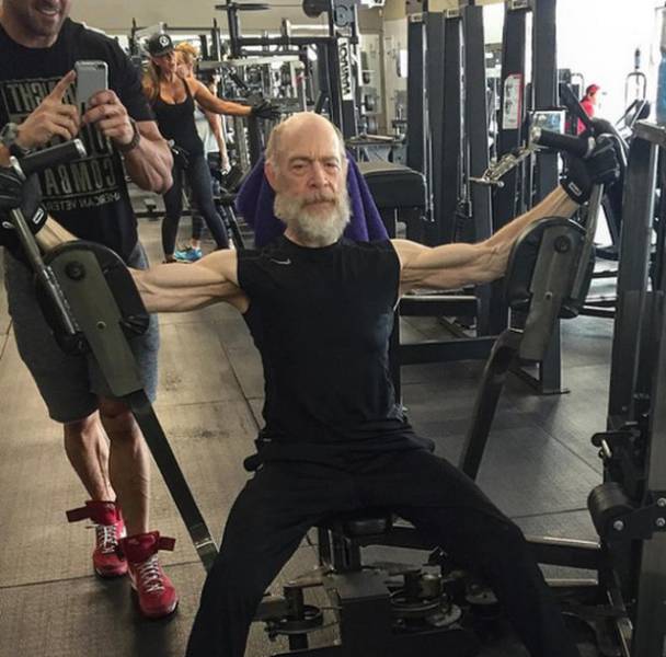 J.K. Simmons Is Hitting The Gym Hard To Get All Jacked For His New Role