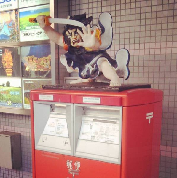 In Japan They Have The Best Mailboxes Ever