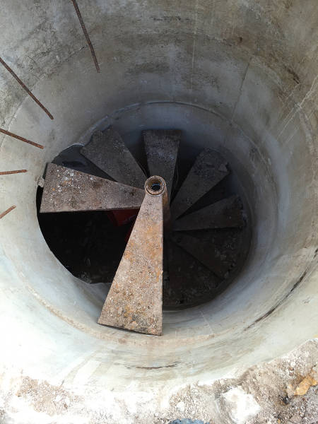 A Guy Discovered A Blast Shelter In His Backyard