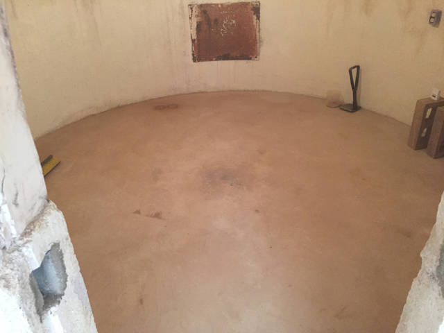 A Guy Discovered A Blast Shelter In His Backyard