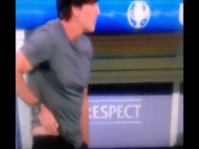 Coach Of The German National Team Was Caught On Camera Sniffing His Balls And Ass
