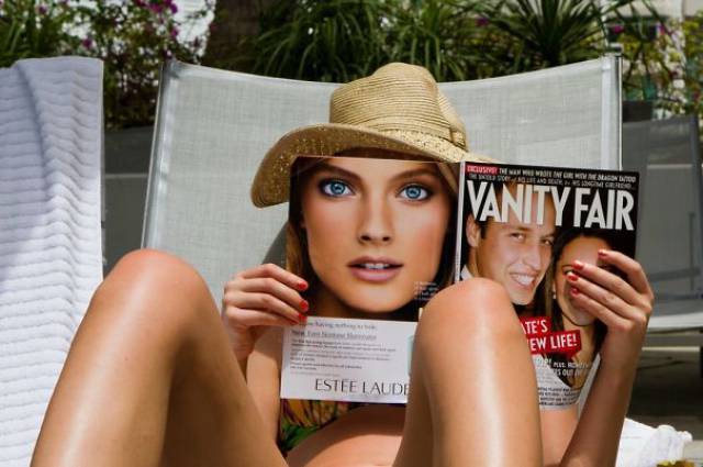 Magazine And Book Covers Can Create Amazing Optical Illusions