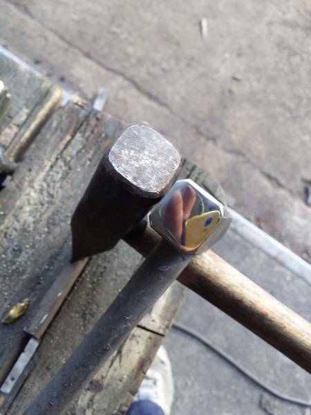 Girl’s Shoes Got Ruined By Dog, Her Boyfriend Repaired Them In The Most Metal Way Possible