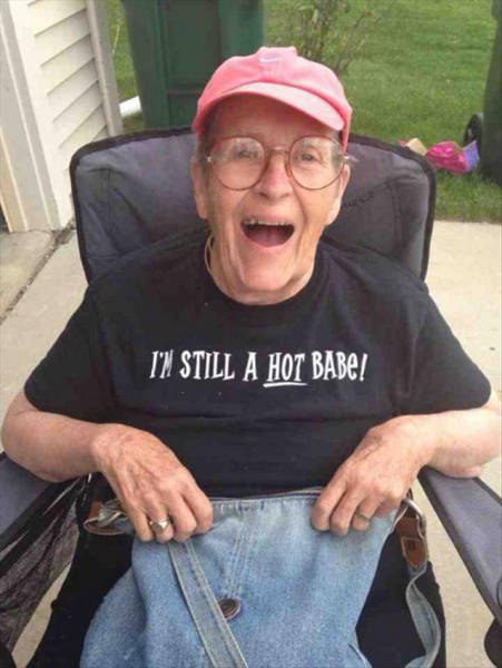 Old People Wearing Awkward T-Shirts In Public Without An Ounce Of Embarrassment