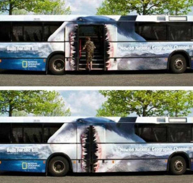 Some Really Clever And Creative Bus Advertising