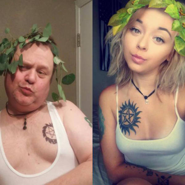 Dad Recreates Sexy Selfies Of His Daughter And The Results Are Priceless