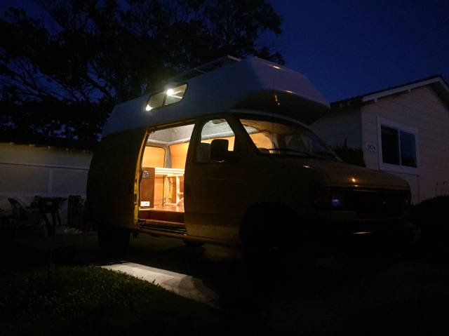 Guy Turned An Old Van Into “Adventuremobile”