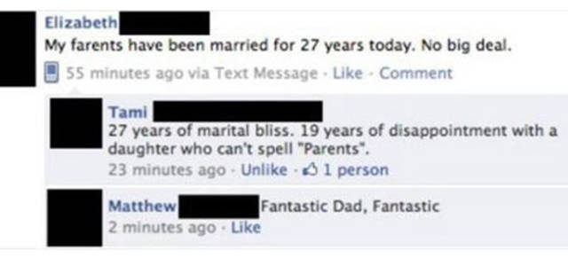 Some Funny Facebook Wins And Fails For Your Amusement
