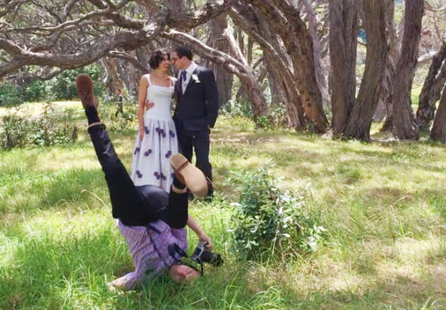 These Wedding Photographers Went To Great Lengths To Make A Perfect Shot