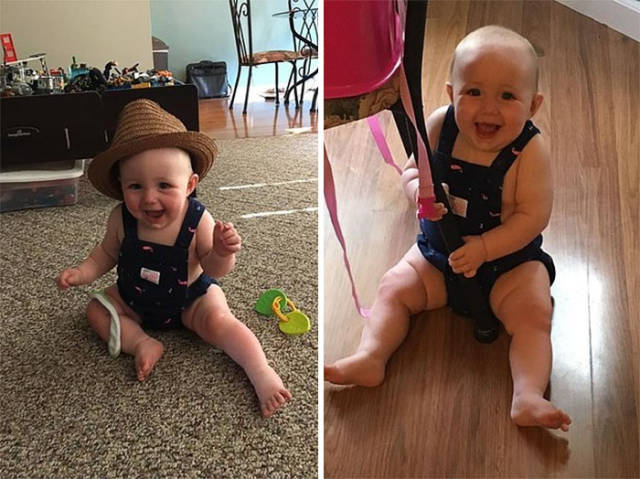 Wives Share Photos Of Their Other Husbands fails Failing Miserably At Dressing Their Babies