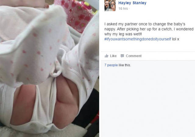 Wives Share Photos Of Their Other Husbands fails Failing Miserably At Dressing Their Babies