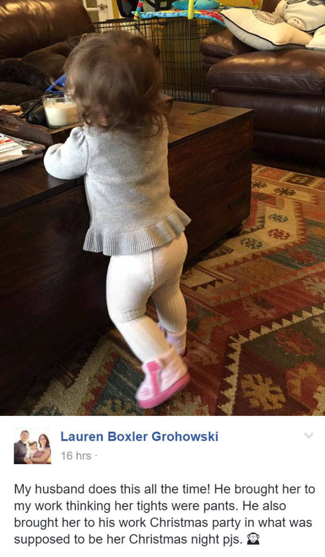 Wives Share Photos Of Their Other Husbands fails Failing Miserably At Dressing Their Babies