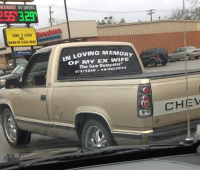 You Can See All Kind Of Funny Bumper Stickers That Will Make You Giggle While Driving