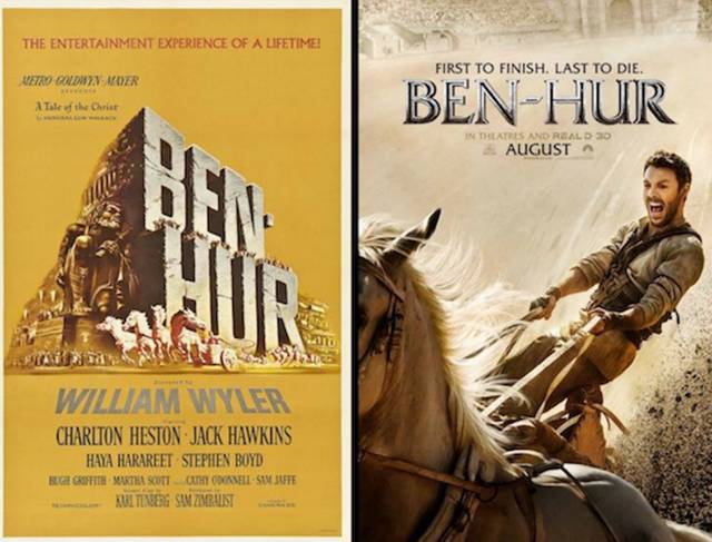 Famous Movie Posters: Original vs Remake