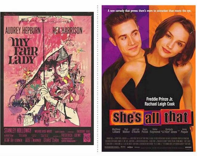 Famous Movie Posters: Original vs Remake