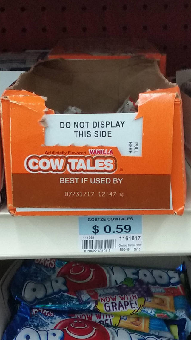 You Had One Job But Failed Miserably