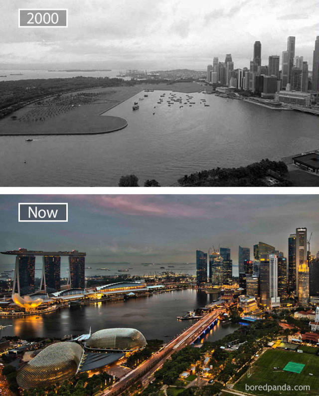 How The World’s Most Popular Cities Looked Before vs Now
