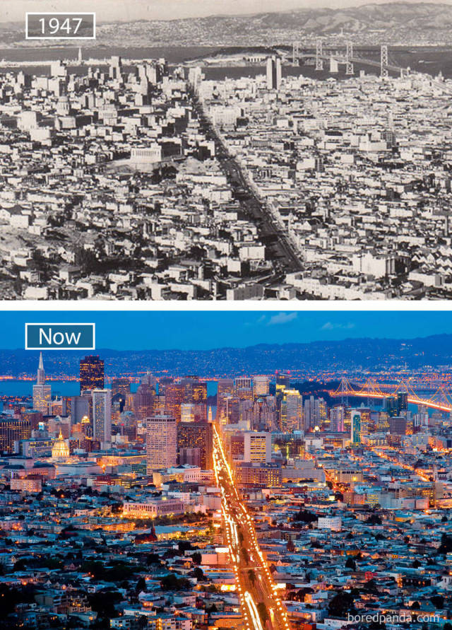 How The World’s Most Popular Cities Looked Before vs Now