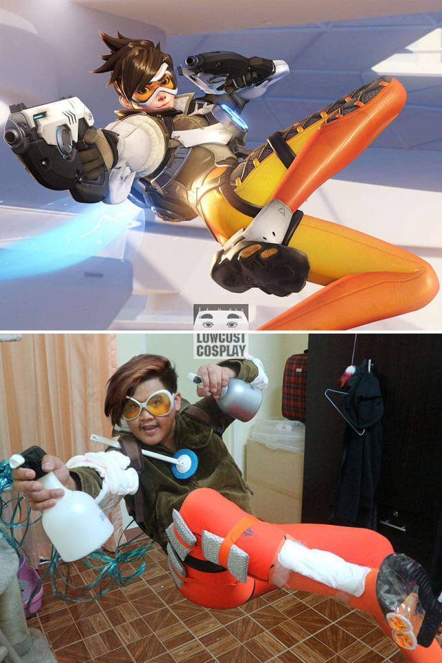"Lowcost Cosplay" Guy Surprises Us Again With Costumes Made Of Household Objects