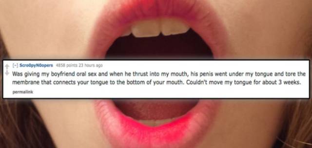 People Share Their Bad Sexual Experiences